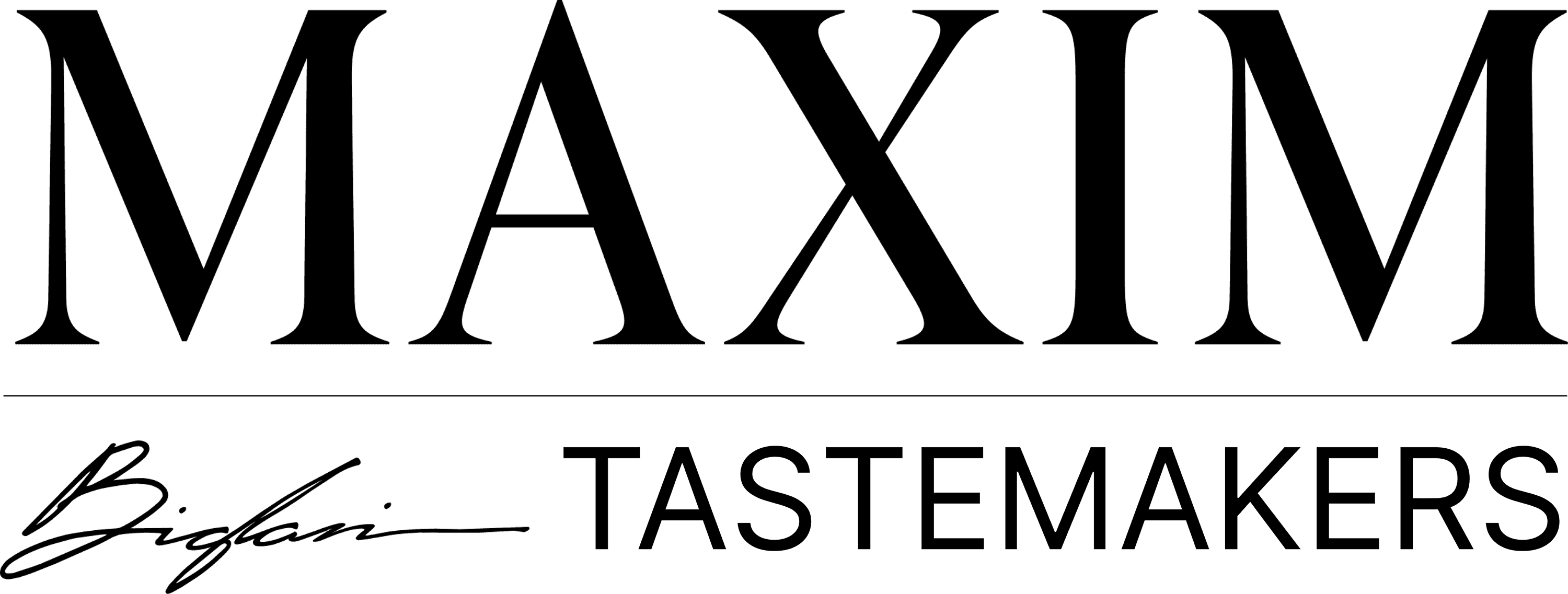 MAXIM Tastemakers logo